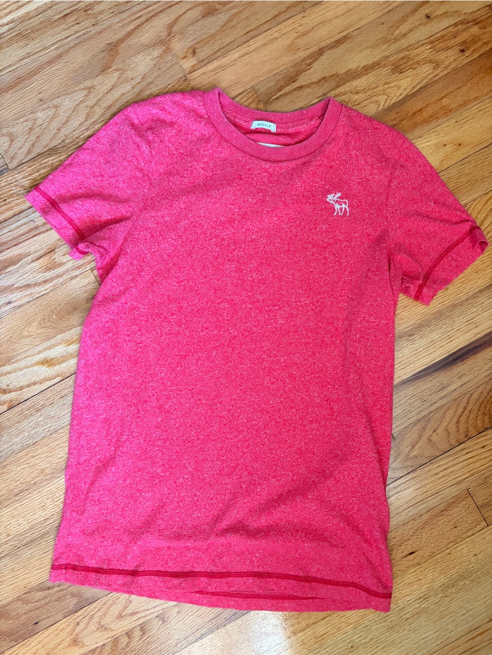 Y2K Abercrombie & Fitch Women's Pink muscle tee